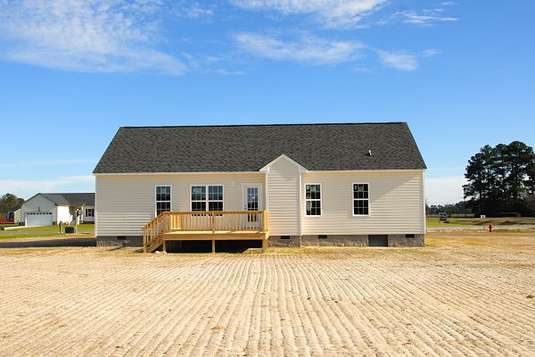 New Construction for Sale - 100 Teresa's Way - Goldsboro NC - Back View