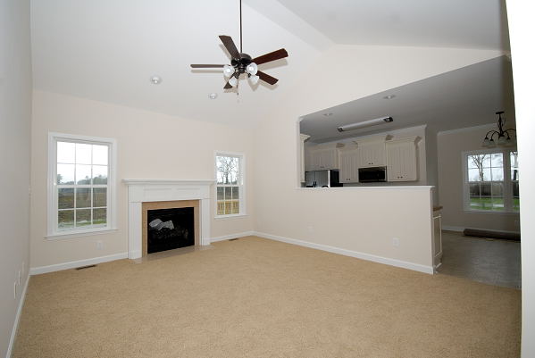 New Home Construction - Goldsboro NC - Family Room