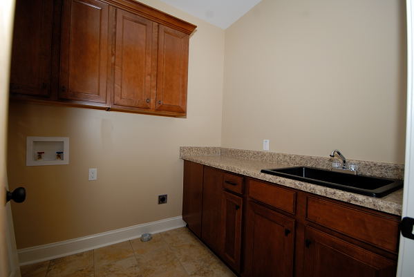 New Home Construction - 403 Ashland Dr. Goldsboro NC - Laundry Room